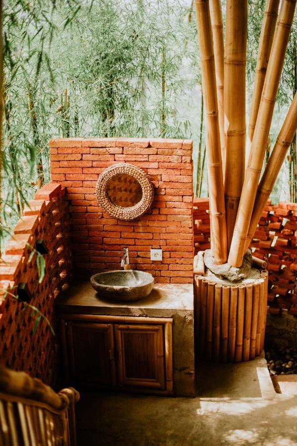 Bird Hills Bamboo House Villa Karangasem Exteriör bild