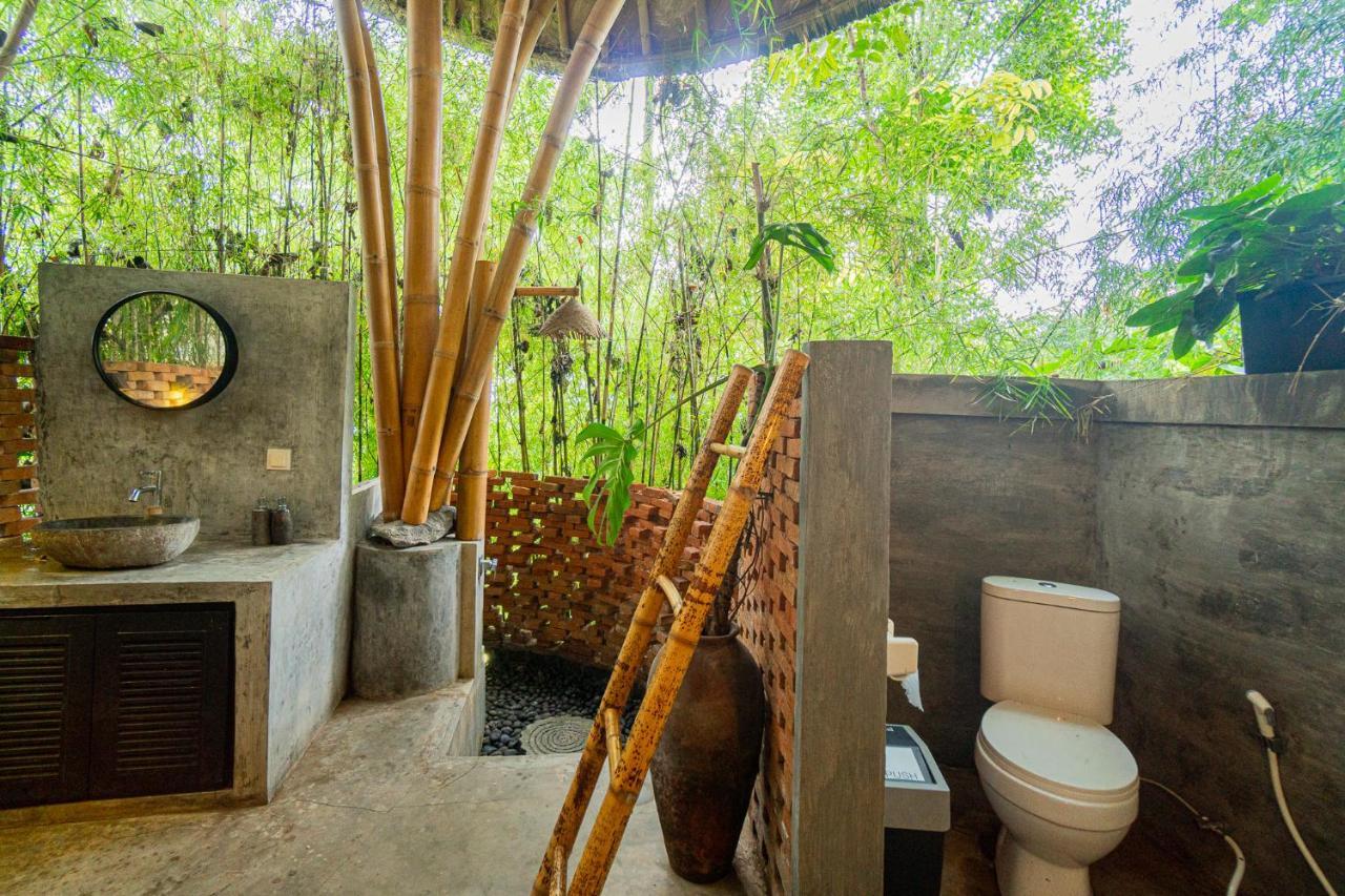 Bird Hills Bamboo House Villa Karangasem Exteriör bild